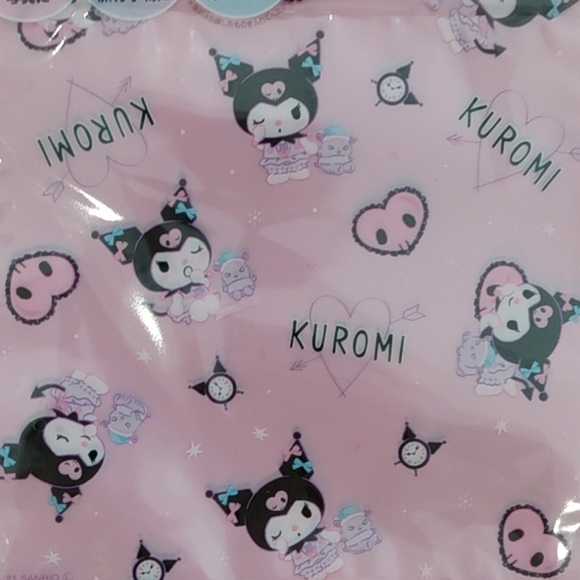 Sanrio Kuromi Fancy Zip Bag 5 Pack Accessories Make up Bag - Picture 5 of 7